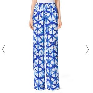 Tie-Dye Wide-Leg Pants